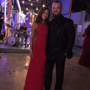 One shoulder Evening Gown